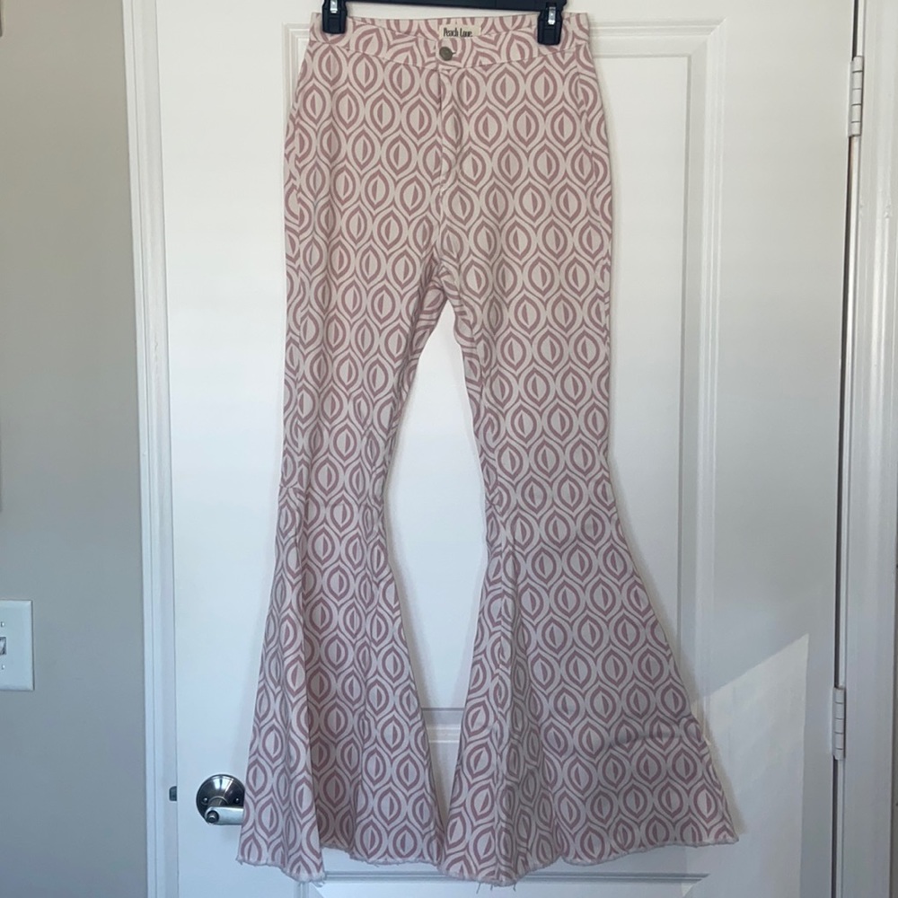 Mauve Bell Bottom Pant - Picture 3 of 5